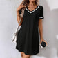 Women's Tennis-Style Dress, Casual Short-Sleeve Dress, Multi Colours
