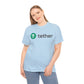 Tether #USDT Crypto Unisex Heavy Cotton T-Shirt