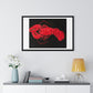 Lobster on Black Background (1940–1941) by Marsden Hartley, from the Original, Framed Art Print