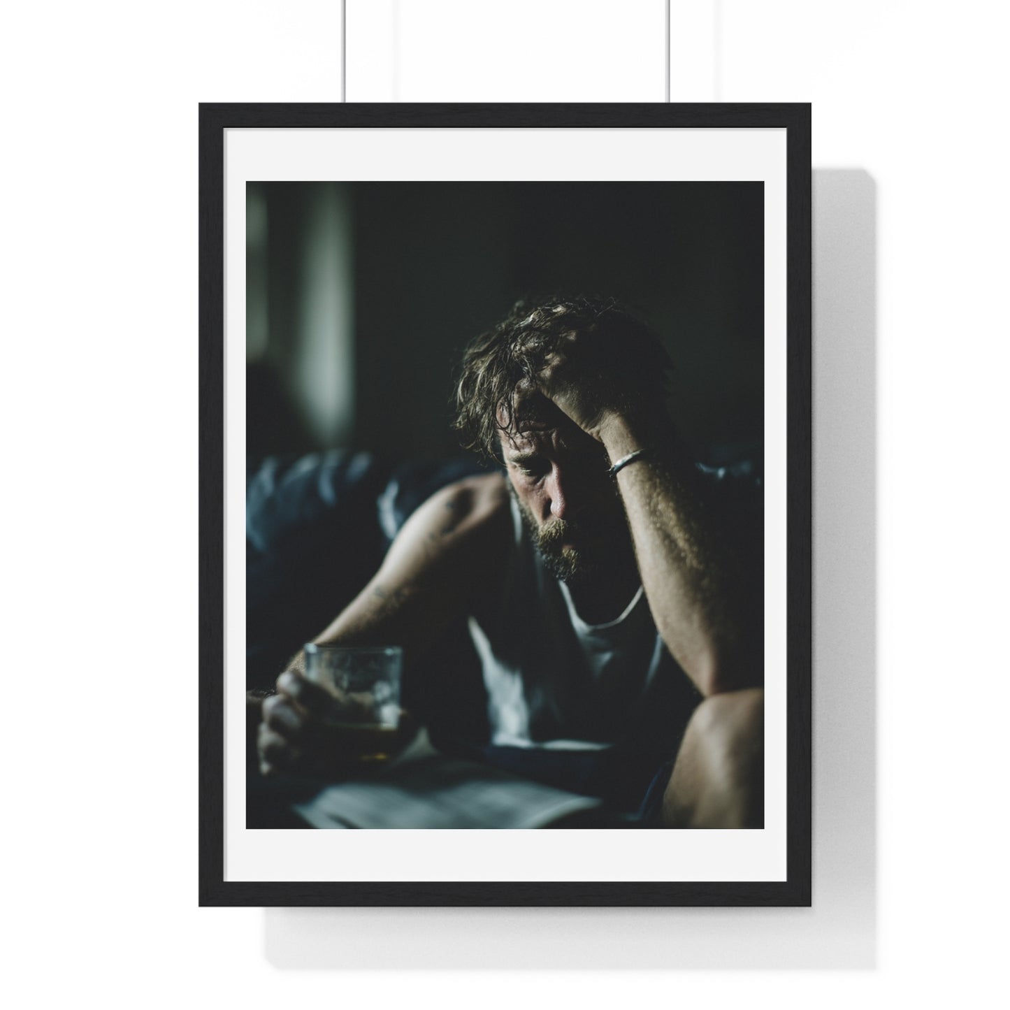 Raw Art 'Designed by AI' Framed Art Print