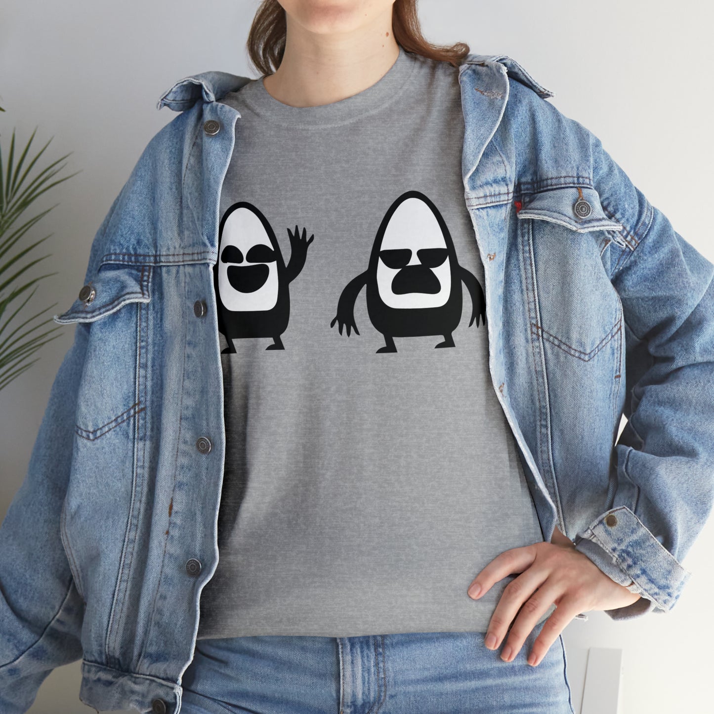 Egg Head Men Design T-Shirt