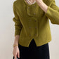 Classic Short Woven Cardigan Jacket, Avant Garde French Style