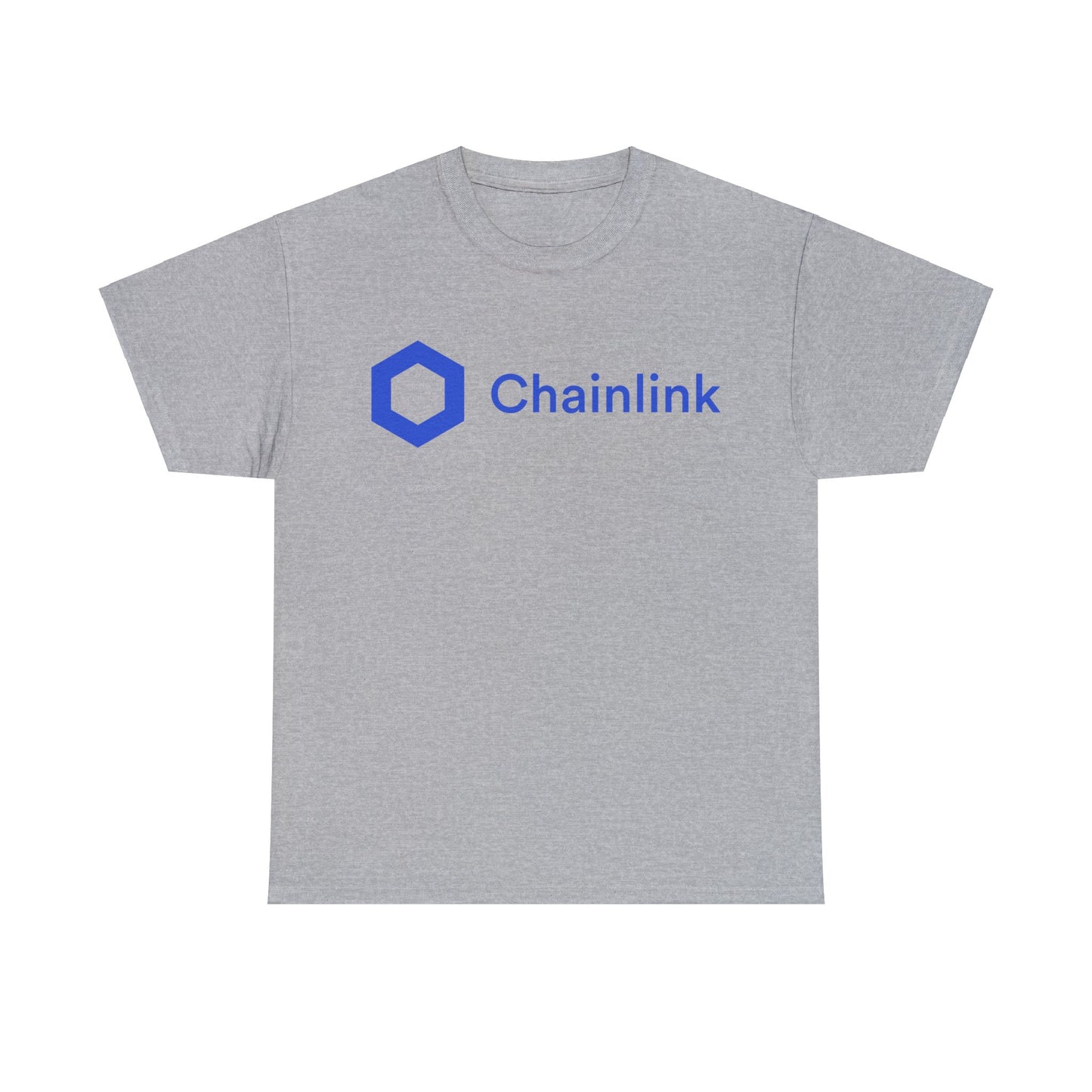 Chainlink #LINK Crypto Unisex Heavy Cotton T-Shirt