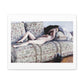 Nude on a Couch (circa 1880) by Gustave Caillebotte, Canvas Art Print from the Original