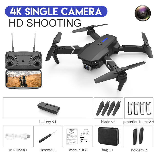 LS-E525 4K Ultra-HD Double Camera Quadcopter Drone Toy