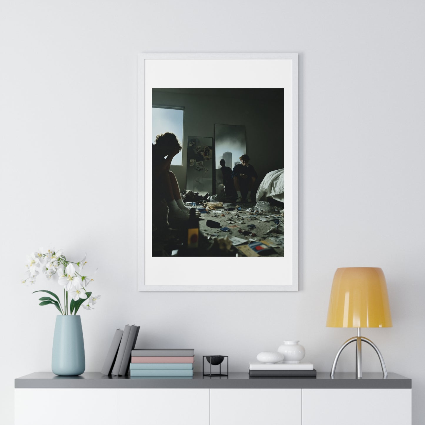 Raw Art III 'Designed by AI' Framed Art Print