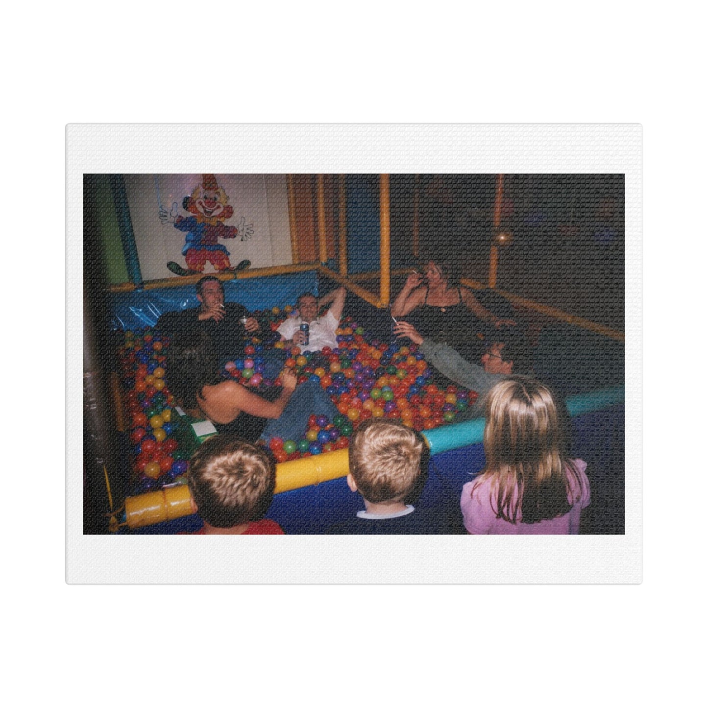 We Need the Adults Back in Charge 'Designed by AI' Art Print on Canvas