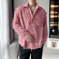 Men's Fashion Fringe Long Sleeve Shirt Jacket