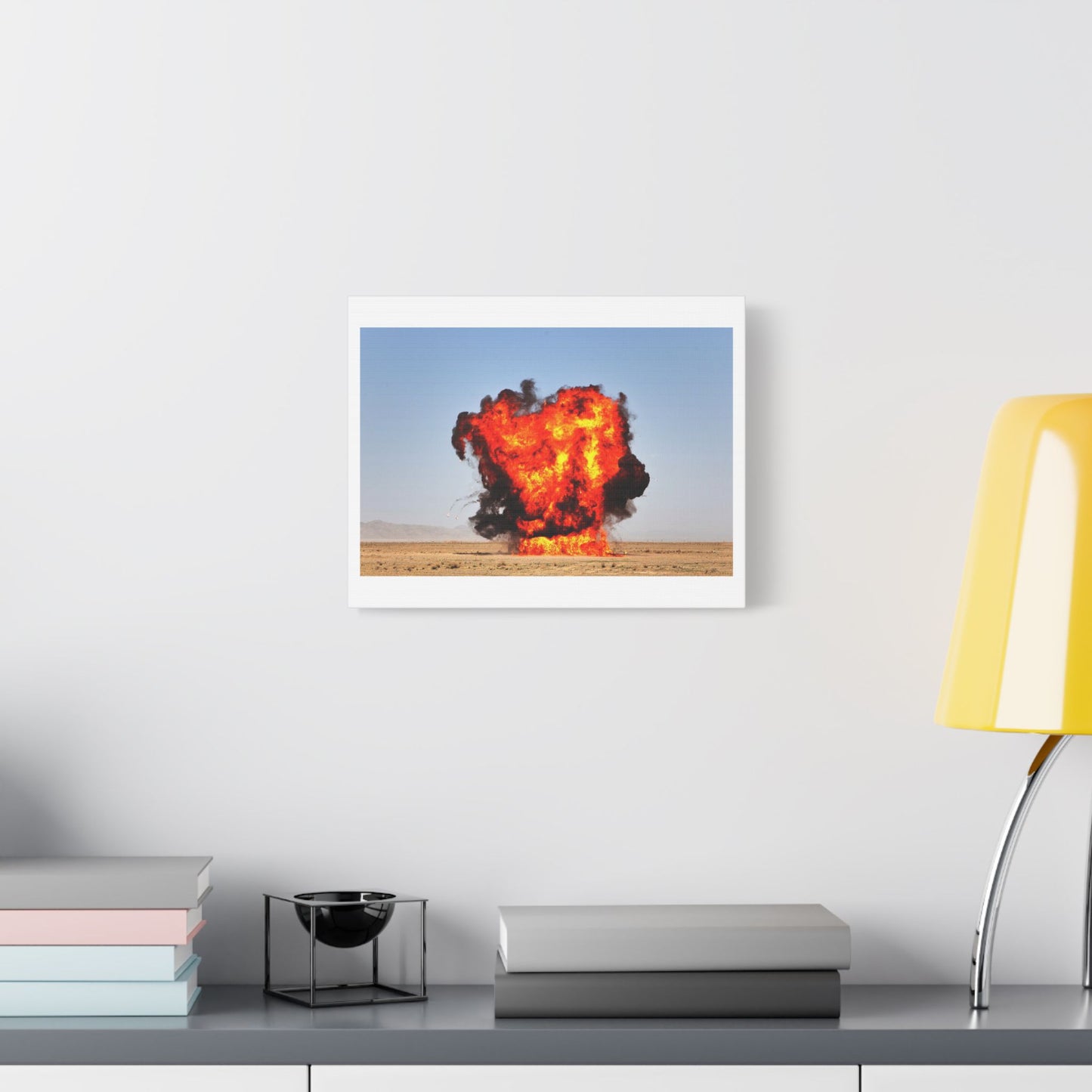 Boom, Baby! US Marines Photography with 1st Explosive Ordnance Disposal Company in Afghanistan, Print on Canvas