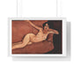 Amedeo Modigliani's Act on a Sofa 'Almaiisa' (1916) from the Original, Framed Print