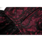 Dark in Love Red Black Lace Princess Dress