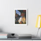 Café Art II, Print on Satin Canvas, Stretched