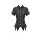 Dark in Love Ruptured Lace-Up Punk Shirt