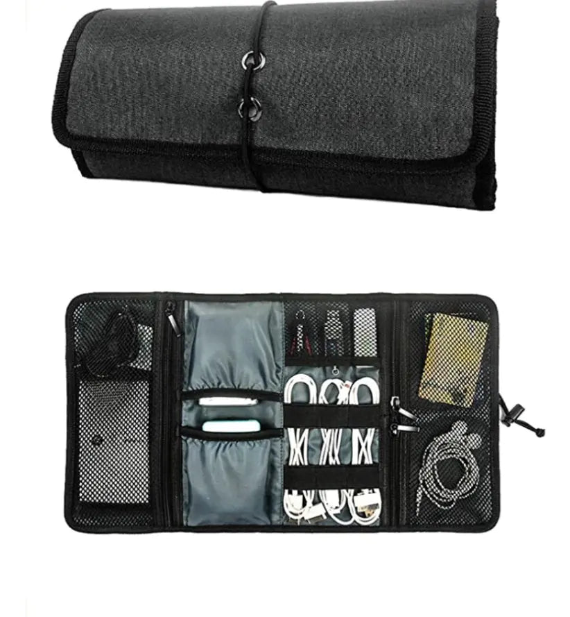 Charger and Device Organiser Bag, Shockproof Digital Travel Case