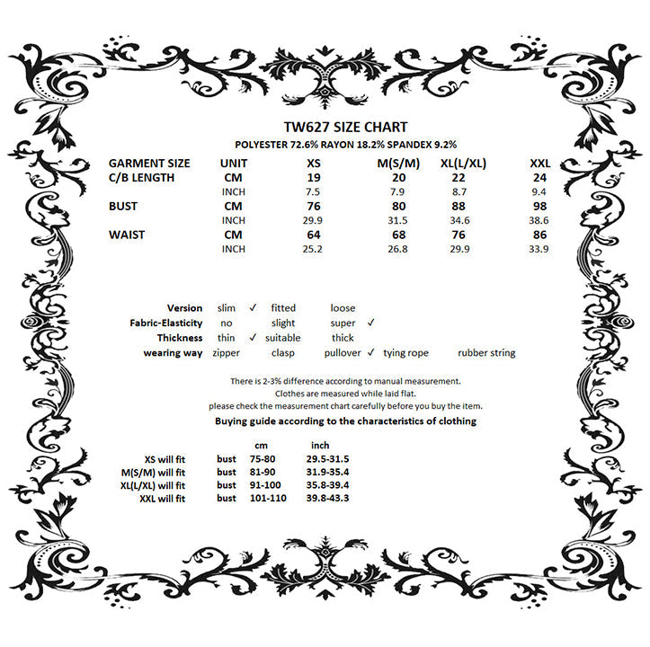 Dark in Love Eliza Gothic Black Camisole