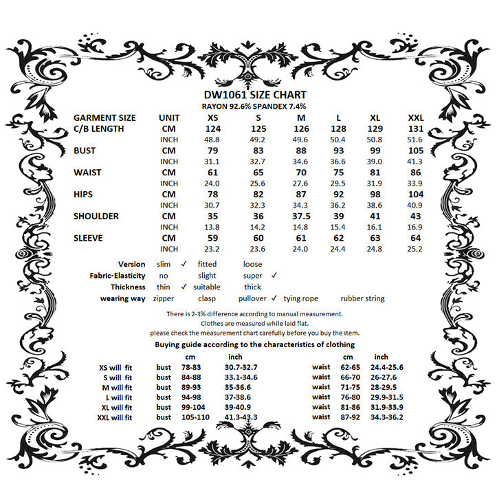 Dark in Love Jax Elegant Spider Long Dress