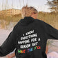 I Know Everything Happens for a Reason But What the F**k! Funny Hoodie