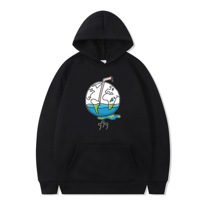 Fashion Art Global Traveller 'Globe Cocktail Bowl' Hoodie