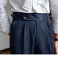 Men's Italian-Style High Waist Straight Leg Pants