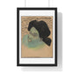 Head of a Tahitian Woman (circa 1892) by Paul Gauguin, from the Original, Framed Art Print