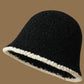 Knitted Women's Bucket Hat, Autumn and Winter Collection
