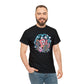 Rock Octopus Musician Cartoon T-Shirt