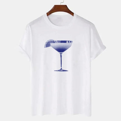 Cocktail Glass Women's Fashion T-Shirt