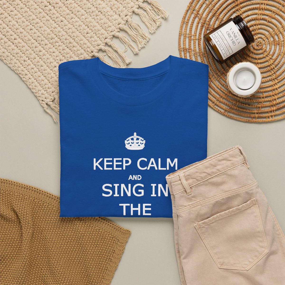 Keep Calm and Sing in the Shower T-Shirt