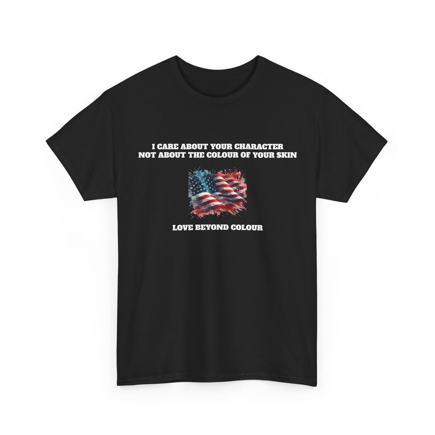 Love Beyond Skin Colour T-Shirt, USA Edition