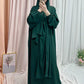 Hooded Abaya Traditional Long Dress Women's