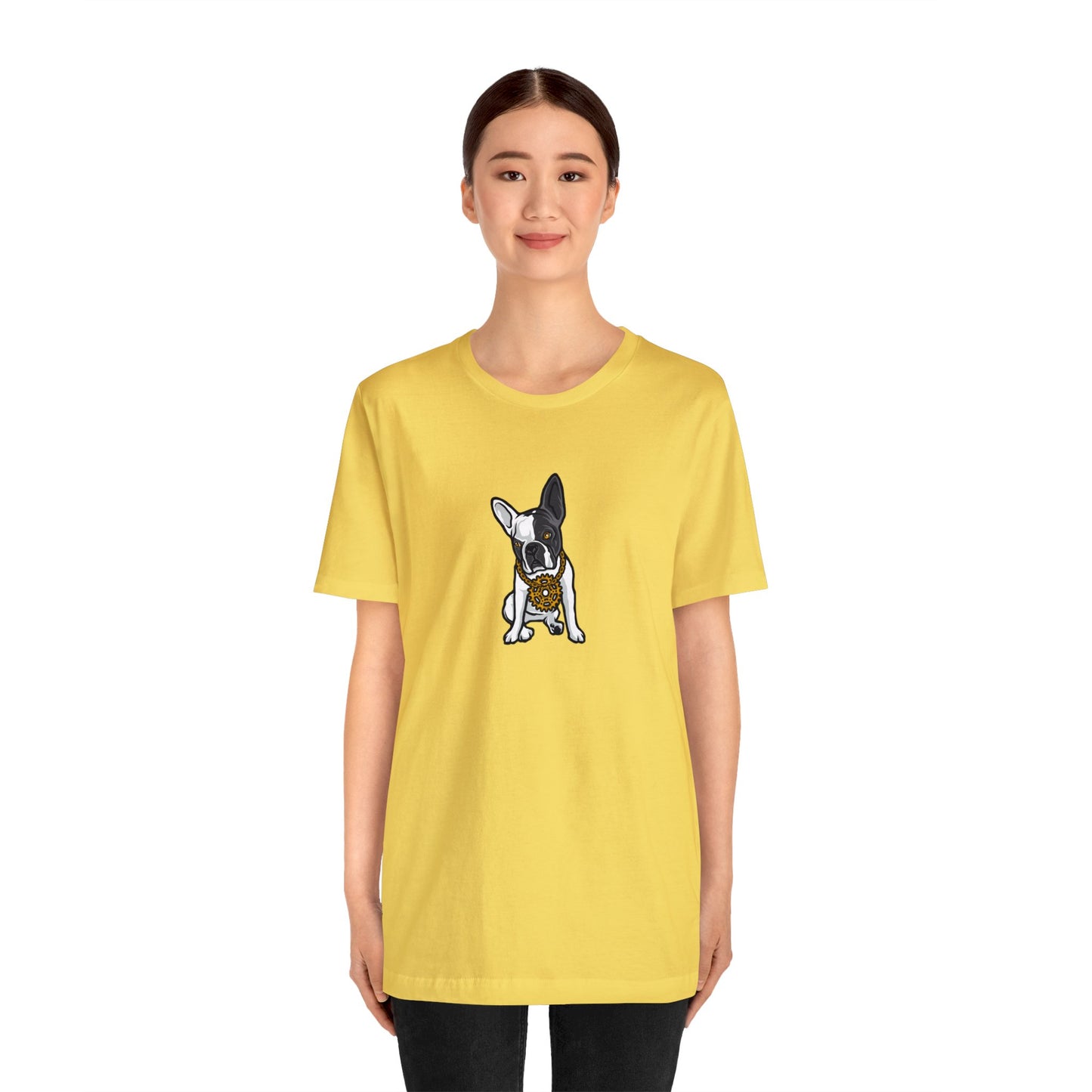 French Bulldog Boss Design Jersey T-Shirt