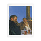 Café Art III, Print on Satin Canvas, Stretched