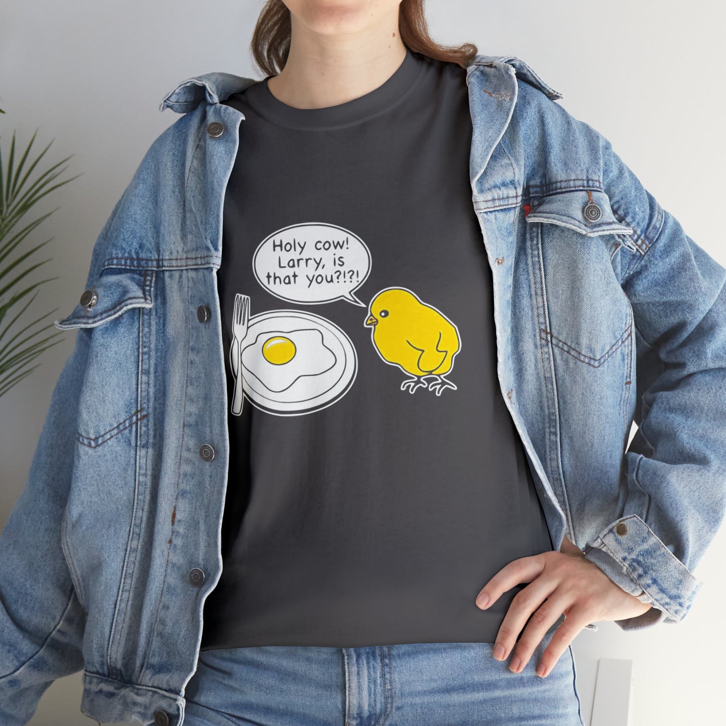 Chicken and the Egg Funny Cotton T-Shirt