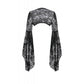 Dark In Love Lilith 3D Lace Bell-Sleeve Cape
