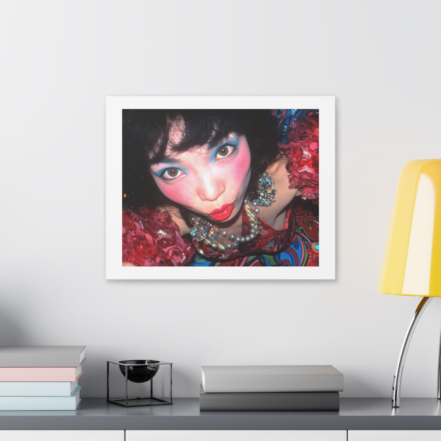 Psychedelic Japan II Abstract Art 'Designed by 'AI Canvas Art Print