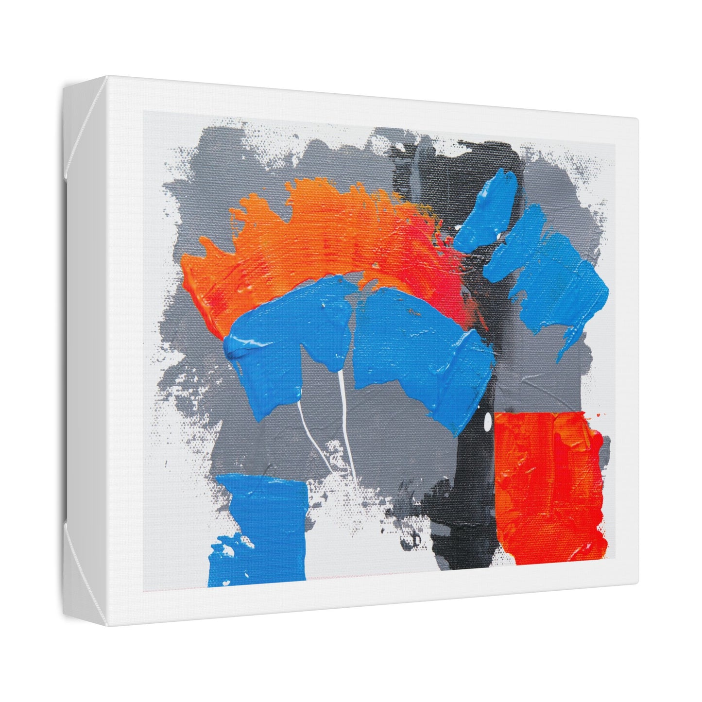 Bold Abstract Palette Knife Painting II, Canvas Art Print