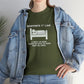 Isaac Newton's First Law of Motion Funny T-Shirt