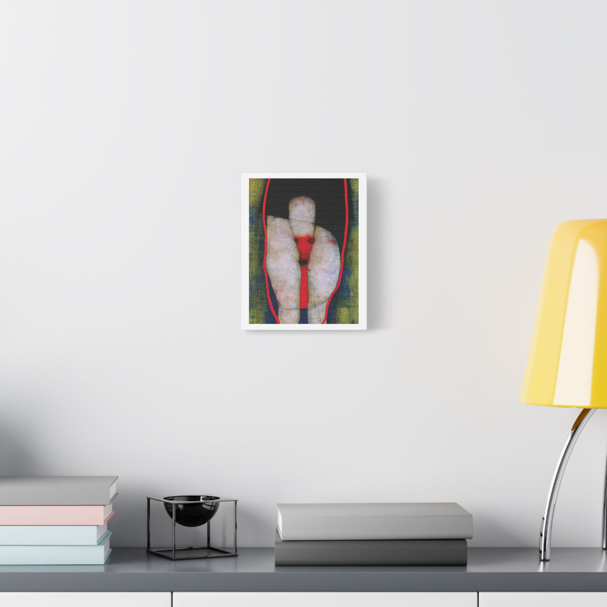 Thighs, Neo-Surrealism, Art Print on Satin Canvas, Stretched