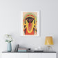 Kali Holding a Demon's Head, Indian Watercolour, from the Original, Framed Art Print