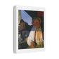 Café Art II, Print on Satin Canvas, Stretched