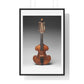 Viola d'Amore, Framed Art Print