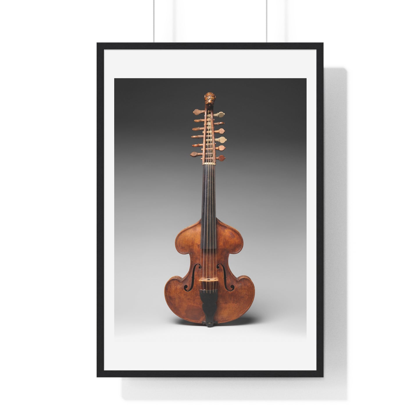 Viola d'Amore, Framed Art Print