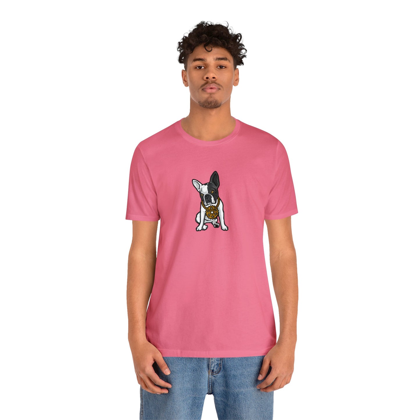 French Bulldog Boss Design Jersey T-Shirt