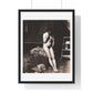 Vintage Nude Photography 'Nude d'Antino' (1891) by Paolo Michetti, from the Original, Framed Art Print