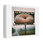 You Should Call Your Mom, Grainy 1980s Photographic Art Print on Canvas 'Designed by AI'