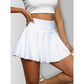Women's Tennis Skirt, Golf Skorts Athletic High-Waist with Pockets, Workout Shorts