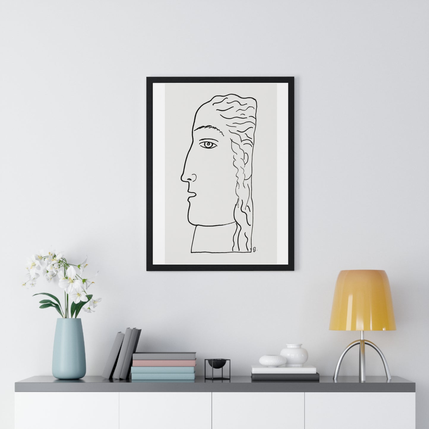 Samoan Woman, Apia (1884) by Burton Brothers and Alfred Burton, from the Original, Framed Print