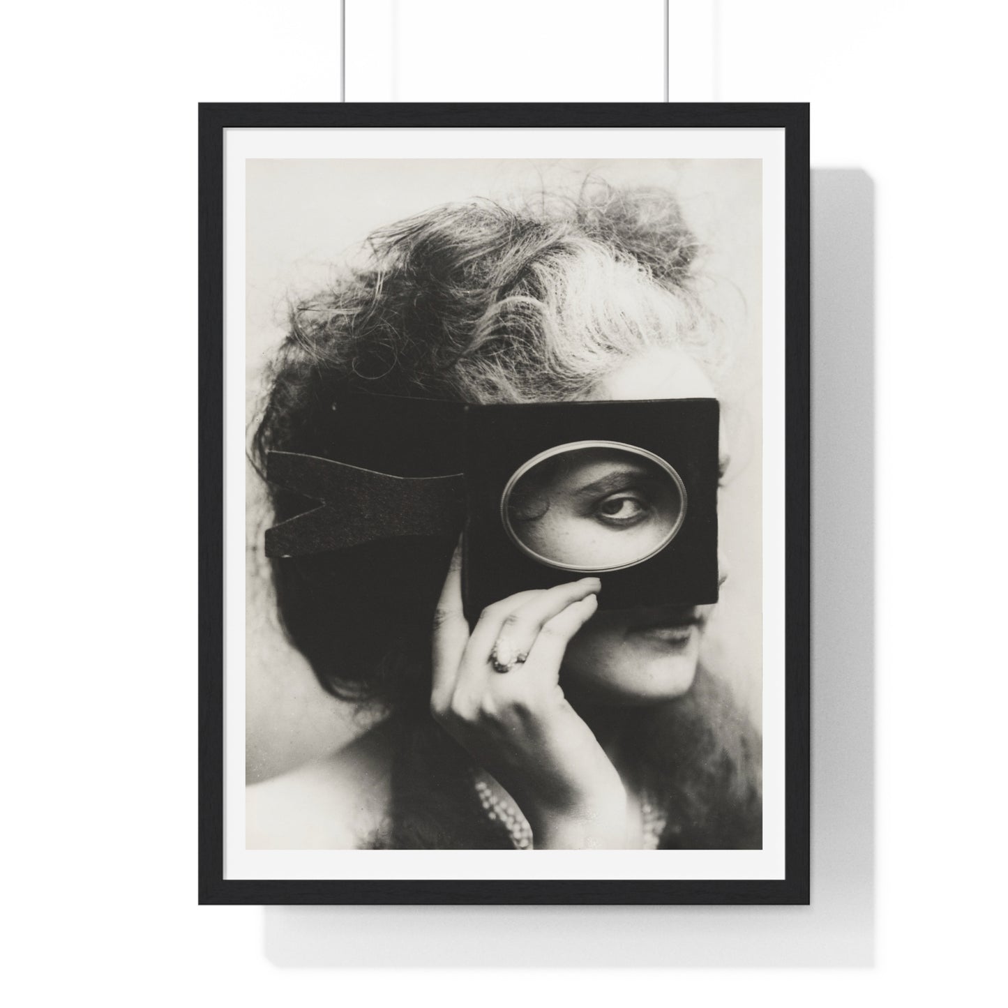 Vintage Photography, Scherzo di Follia (1861–67) by Pierre-Louis Pierson, from the Original, Framed Art Print