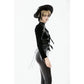 Dark in Love Zora Single-Sleeve Harness Shrug