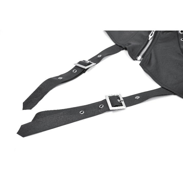 Dark in Love Zora Single-Sleeve Harness Shrug